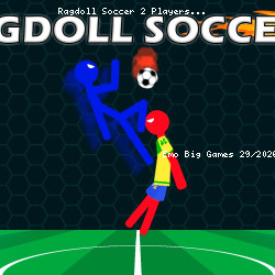 Ragdoll Soccer 2 Players