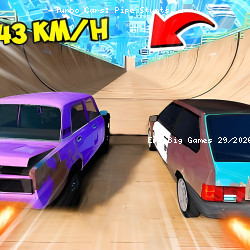 Turbo Cars: Pipe Stunts