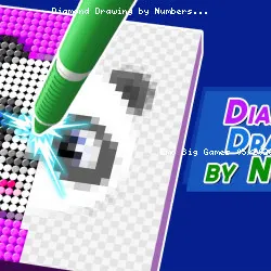 Diamond Drawing by Numbers