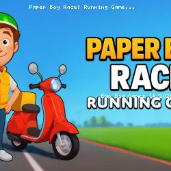 Paper Boy Race: Running Game