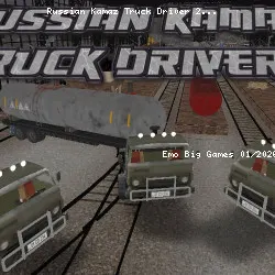 Russian Kamaz Truck Driver 2