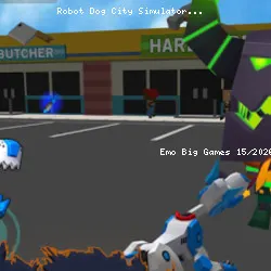 Robot Dog City Simulator
