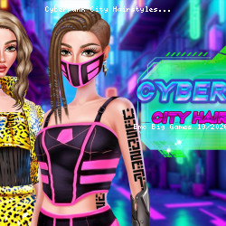 Cyberpunk City Hairstyles