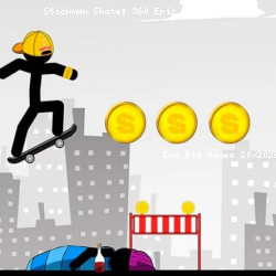 Stickman Skate: 360 Epic City