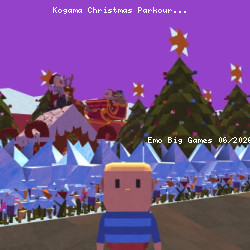 Kogama Christmas Parkour