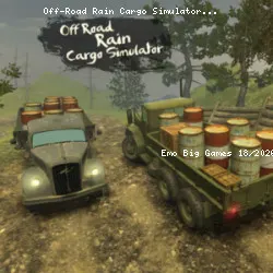 Off-Road Rain Cargo Simulator